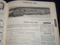 1961-1972 WALTHERS MODEL RAILROADER O SCALE DECAL CATALOG LOT OF 5 - J 1683