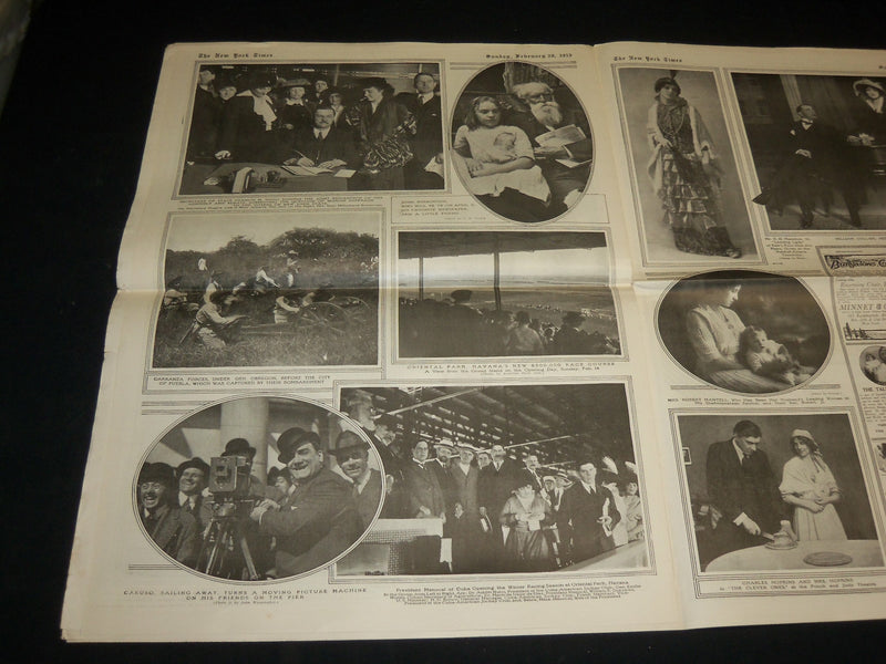 1915 FEBRUARY 28 NEW YORK TIMES PICTURE SECTION - BLENHEIM PALACE - NP 5466