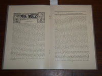 1908 MAY CENTRE OF VISION MAGAZINE - MASSACHUSETTS NORMAL ART SCHOOL - K 1210