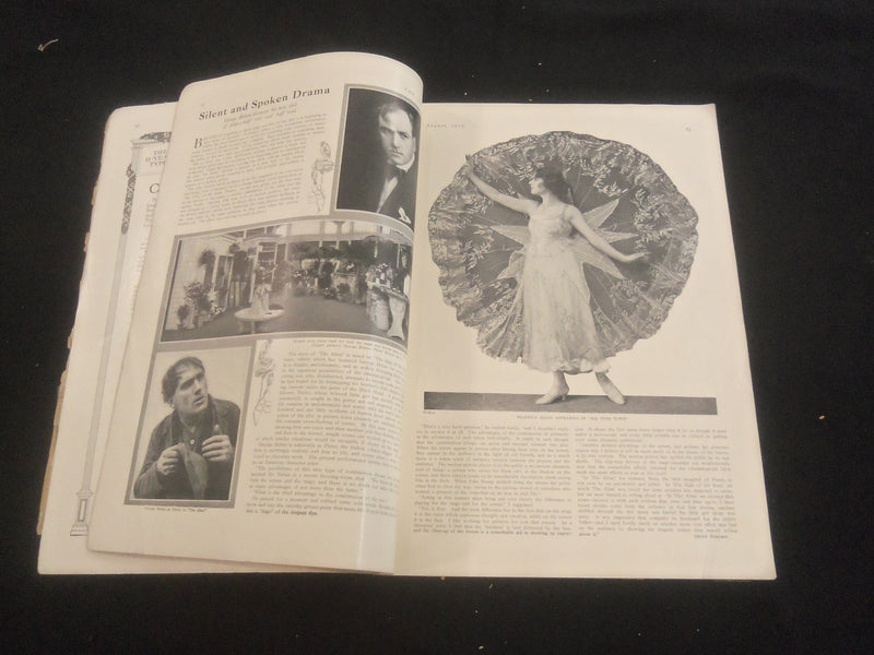 1915 AUGUST THE THEATRE ILLUSTRATED MAGAZINE-MISS FLORENCE WALTON COVER- B 6348X