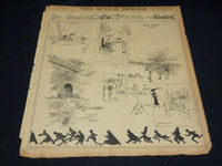 1908 BOSTON HERALD SUNDAY IN BLACK & WHITE SECTIONS LOT OF 7 - GOLDSMITH - UP 86