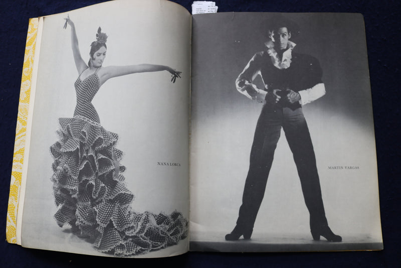 1962 JOSE GRECO AND HIS SPANISH BALLET PROGRAM - K 1740