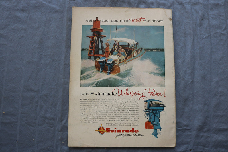 1956 JULY YACHTING MAGAZINE - A VOICE FROM THE FORECASTLE - E 9413