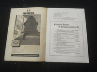 1934 GERMANY MAGAZINE - NO. 7 - NICE ILLUSTRATED COVER - ENGLISH TEXT - B 1140G
