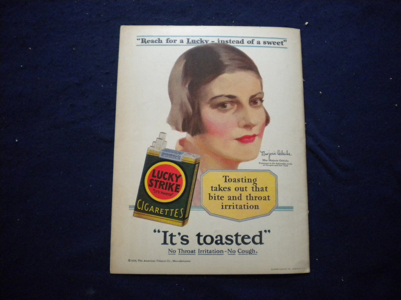 1929 AUGUST 10 JUDGE MAGAZINE - WELL WORTH GOING IN FOR - B 437U