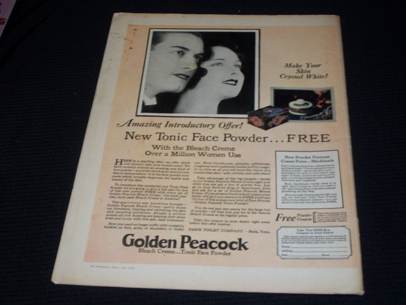 1927 JUNE PEOPLE'S HOME JOURNAL MAGAZINE NICE ILLUSTRATED COVER ART - E 2803