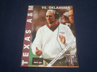2000 NOV 4 OKLAHOMA STATE UNIV AT TEXAS A&M UNIVERSITY FOOTBALL PROGRAM- ST 880N
