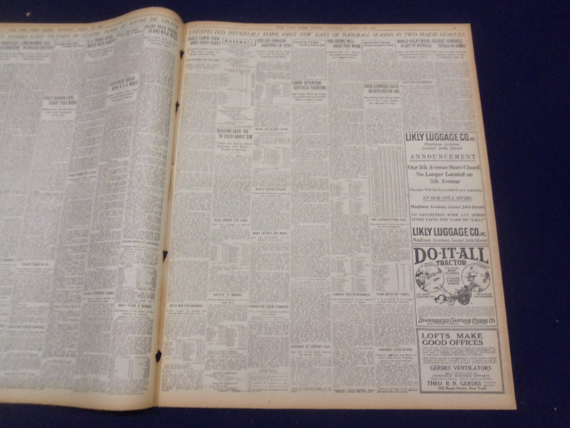1920 APRIL 18 NEW YORK TIMES - LACKAWANNA ENGINEMEN VOTE TO RESUME - NT 8301