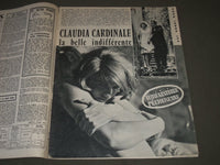1963 SEPT 17 CINEMONDE FRENCH MAGAZINE - PERRETTE PRADIER FRONT COVER - SP 8553