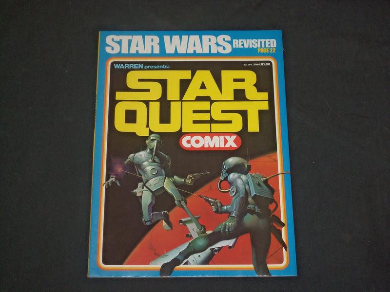 1978 OCTOBER STAR QUEST COMIX MAGAZINE - STAR WARS REVISITED - B 4929