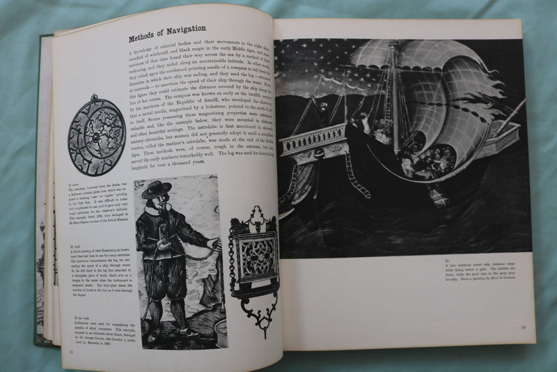1961 SHIPS & SEAMEN HARDCOVER BOOK BY CHRISTOPHER LLOYD - KD 9654