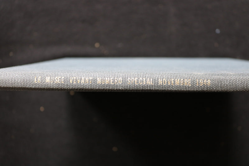 1948 NOVEMBRE LE MUSEE VIVANT HARDCOVER BOOK - FRENCH TEXT - KD 9771