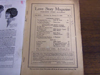 1925 JANUARY 31 LOVE STORY MAGAZINE ILLUSTRATED - EDITH SESSIONS TUPPER - K 1131