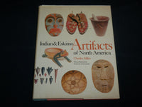 1963 INDIAN AND ESKIMO ARTIFACTS OF NORTH AMERICA HARDCOVER BOOK - MILES- R 706I