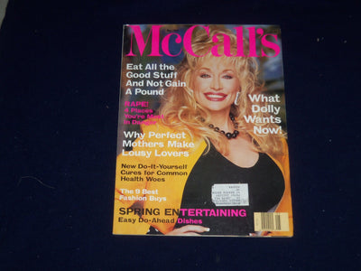 1992 MAY MCCALL'S MAGAZINE - DOLLY PARTON COVER - SP 5088