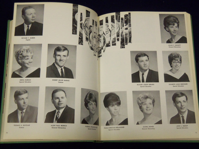 1966 TOWER JERSEY CITY STATE COLLEGE YEARBOOK - NJ - NICE PHOTOS - YB 649