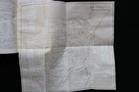 JAPANESE TOUR GUIDE OF U.S. FOLD-OUT MAPS - K 3023