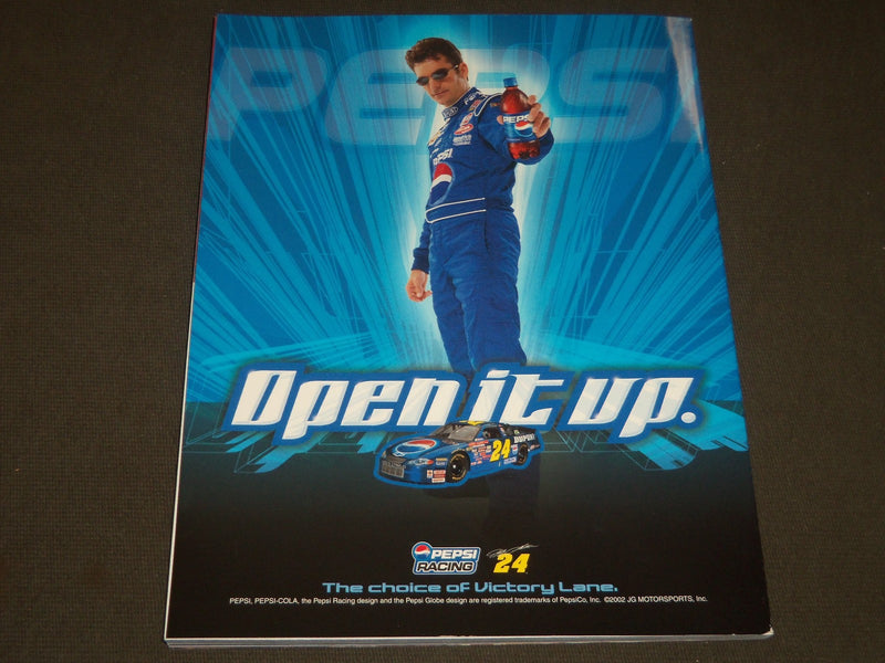 2003 PEPSI 400 AT DAYTONA RACING PROGRAM W/ OFFICIAL HOLDER - PHOTOS - II 3128