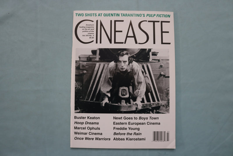 1995 JULY CINEASTE MAGAZINE - BUSTER KEATON COVER - E 19713