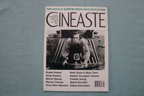 1995 JULY CINEASTE MAGAZINE - BUSTER KEATON COVER - E 19713