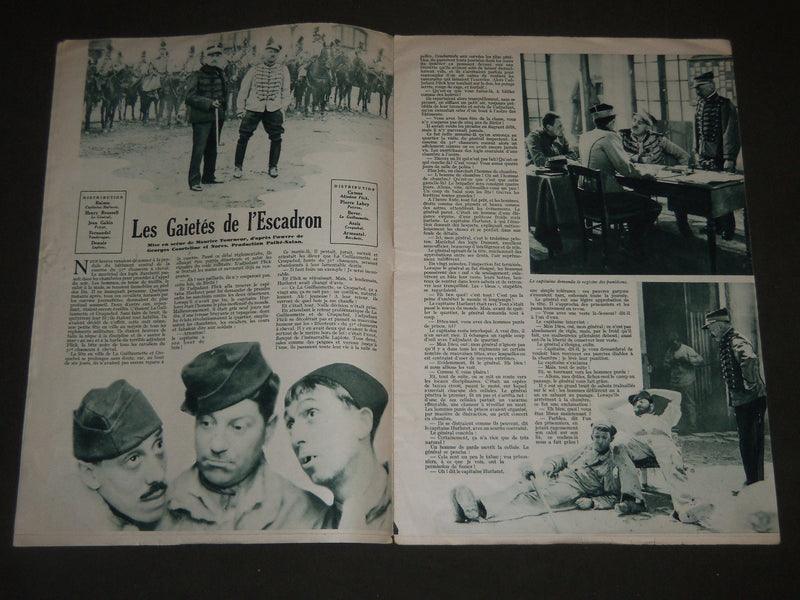 1932 SEPT 30 CINE-MIROIR MAGAZINE - CHEVALIER-MACDONALD - FRENCH - ST 4767