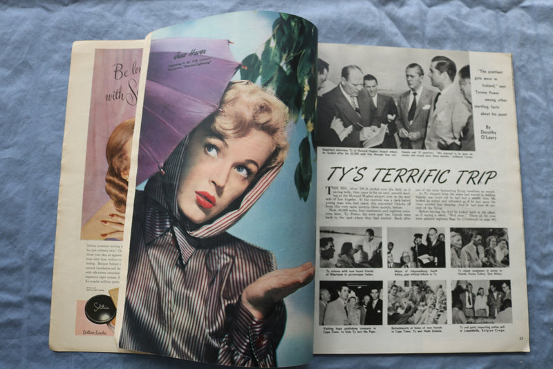 1948 APRIL MOVIE SHOW MAGAZINE - SUSAN HAYWARD COVER - ST 1003A
