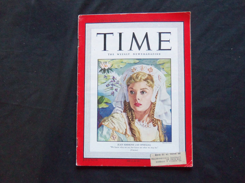 1948 JUNE 28 TIME MAGAZINE - JEAN SIMMONS - T 1128