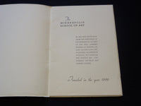 1934-1935 MINNEAPOLIS SCHOOL OF ART - ART TRAINING SOFTCOVER BOOK - J 8040