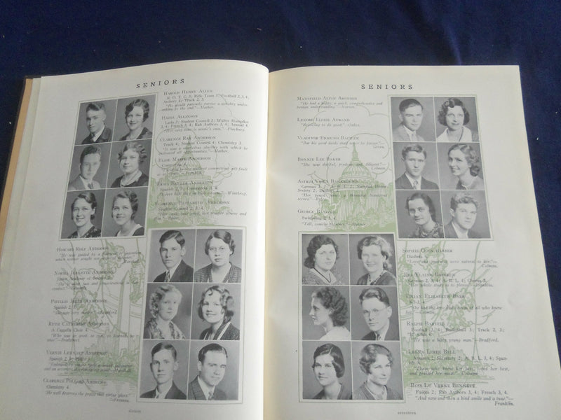 1932 THE ANNUAL ROCKFORD HIGH SCHOOL YEARBOOK - ROCKFORD, ILLINOIS - YB 2606
