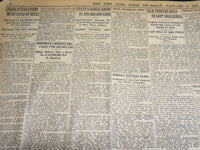 1917 JANUARY 4 NEW YORK TIMES - WILSON CONFERS WITH COL. HOUSE - NT 8734