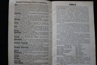 1910 BERNER OBERLAND TRAVEL GUIDE - FOLD-OUT - GERMAN TEXT - K 2217