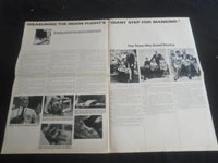 1969 AUGUST 13 CHICAGO TRIBUNE NEWSPAPER SUPPLEMENT - MAN ON THE MOON - NP 5864