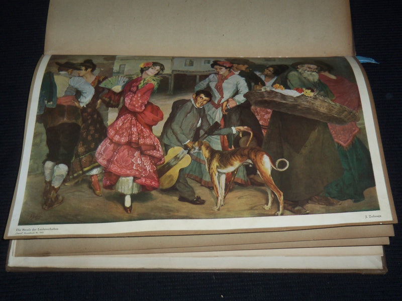 1900'S IGNACIO ZULOAGA - 12 KUNSTDRUCKE AUS DER JUGEND GERMAN VOLUME - Z 222