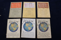 1927 AMERICAN REVIEW OF REVIEWS MAGAZINE - COMPLETE YEAR - LOT OF 12 - O 3308