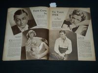 1936 SCREEN PICTORIAL SUMMER ANNUAL MAGAZINE - PUB. IN U. K - J 4178