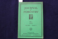 1932-1933 JOURNAL OF FORESTRY MAGAZINE - LOT OF 4 + 1931 SUPP/INDEX - O 3428