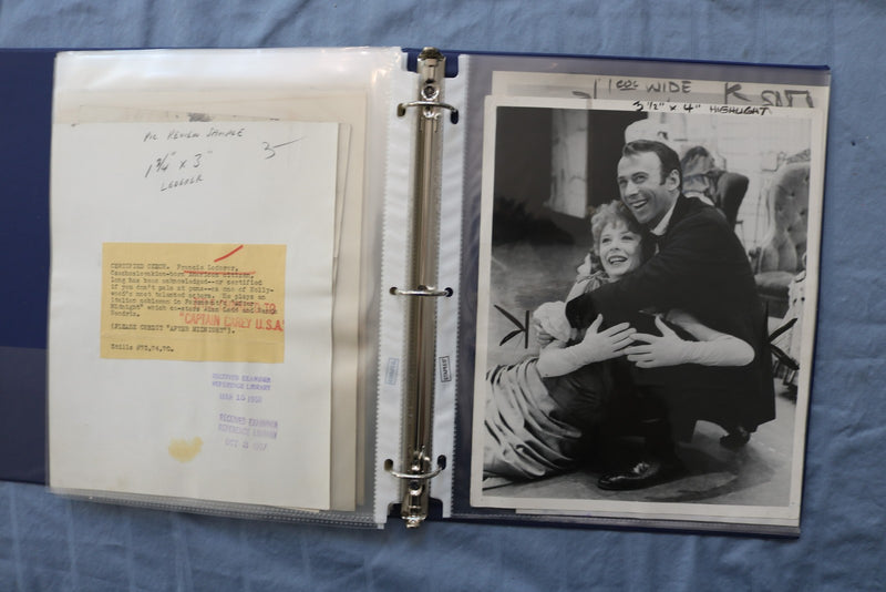 1960'S MOVIE PHOTOS FROM NEWSPAPER FILES, IN PLASTIC - 41 PHOTOS - #121