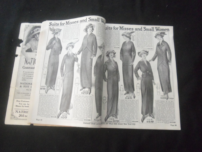 1914 SPRING & SUMMER NATIONAL CLOAK & SUIT COMPANY CATALOG - R 93W