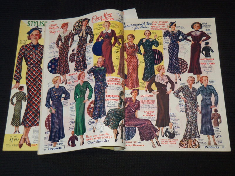 1935 FALL & WINTER LARKIN CO. CATALOG NO. 114 - NICE ILLUSTRATIONS - J 7864