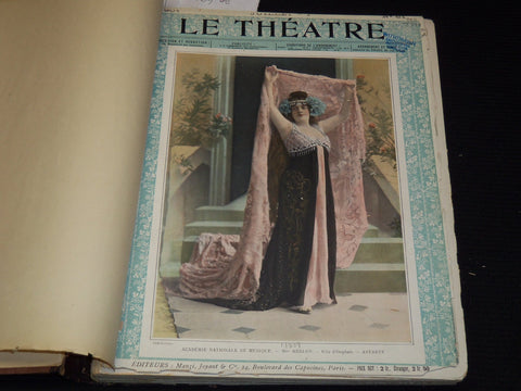 1901 JULY-DECEMBER LE THEATRE MAGAZINE BOUND VOLUME - 12 ISSUES - KD 2657F