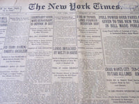 1921 FEBRUARY 15 NEW YORK TIMES - LANDIS IMPEACHED BY WELTY IN HOUSE - NT 5470