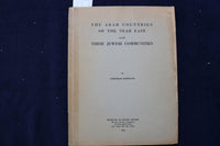 1951 ARAB COUNTRIES OF NEAR EAST & JEWISH COMMUNITIES SOFTCOVER BOOK - K 661