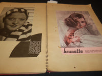 HOLLYWOOD MOVIE STARS SCRAPBOOK - POWELL - PATRICK - GREAT PHOTOS - 30A