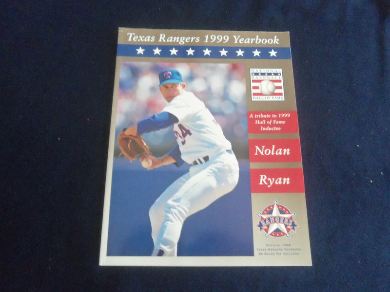 1999 TEXAS RANGERS YEARBOOK - NOLAN RYAN - ST 7111
