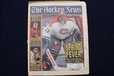 1994 APRIL 15 THE HOCKEY NEWS NEWSPAPER - PATRICK ROY COVER - NP 8707