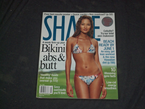 2003 MAY SHAPE MAGAZINE - MODEL, ANNE MARIE COVER - CW 757