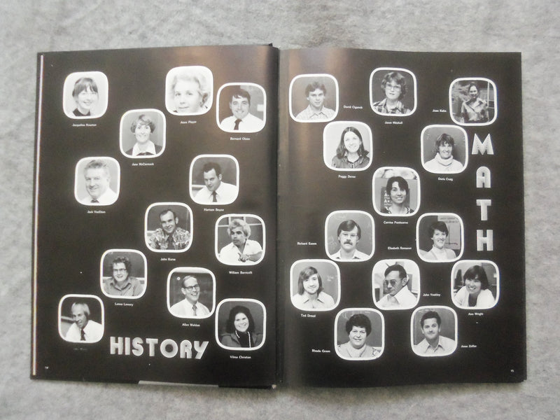 1979 ROUNDUP MARLBORO HIGH SCHOOL YEARBOOK - MARLBORO, NJ - YB 3215