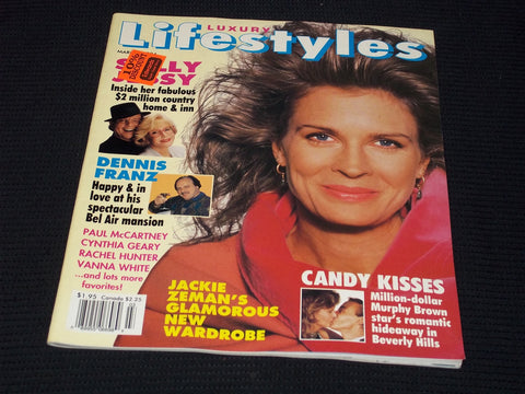 1994 LUXURY LIFESTYLES OF THE RICH & FAMOUS MAGAZINE - CANDICE BERGEN - E 12241
