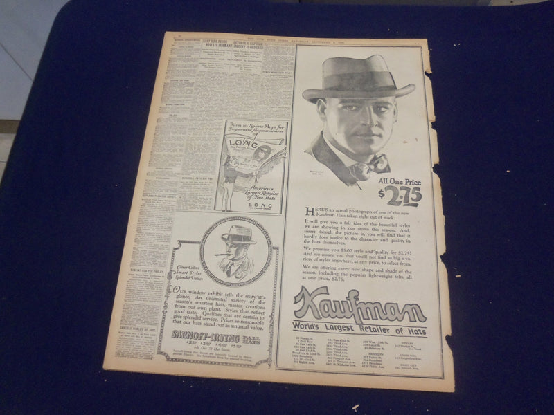 1923 SEP 8 NEW YORK TIMES - TOKIO ISOLATED IN FIGHTING FAMINE - NT 9352