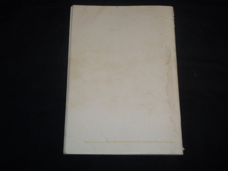 1952 R. T. & MEL DAVIS PRODUCTION CATTLE SALE CATALOG - WHEATRIDGE CO - J 9219